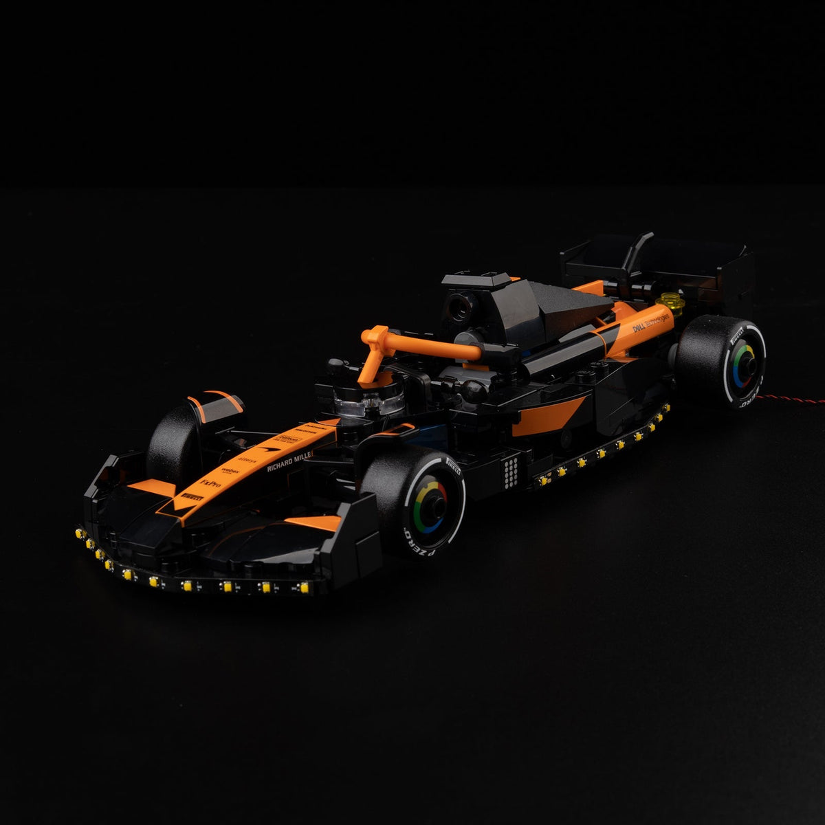 LED light kit compatible with LEGO® McLaren F1® Team MCL38 Race Car Set #77251 — product photo 2