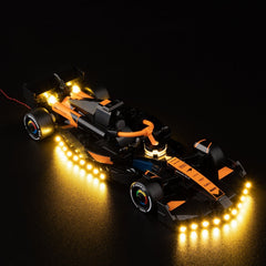 LED light kit compatible with LEGO® McLaren F1® Team MCL38 Race Car Set #77251 — product photo 5