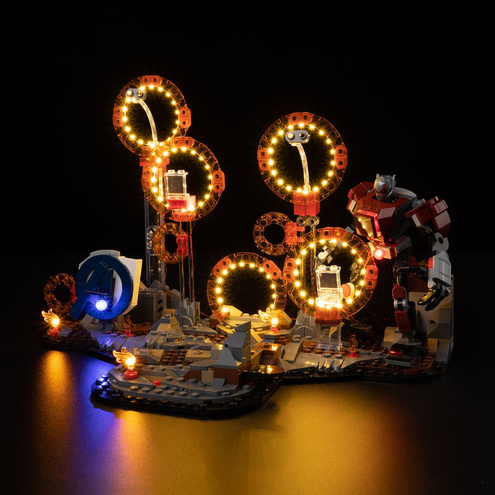LED light kit compatible with LEGO® Avengers: Endgame Final Battle Set #76323 — product photo 1