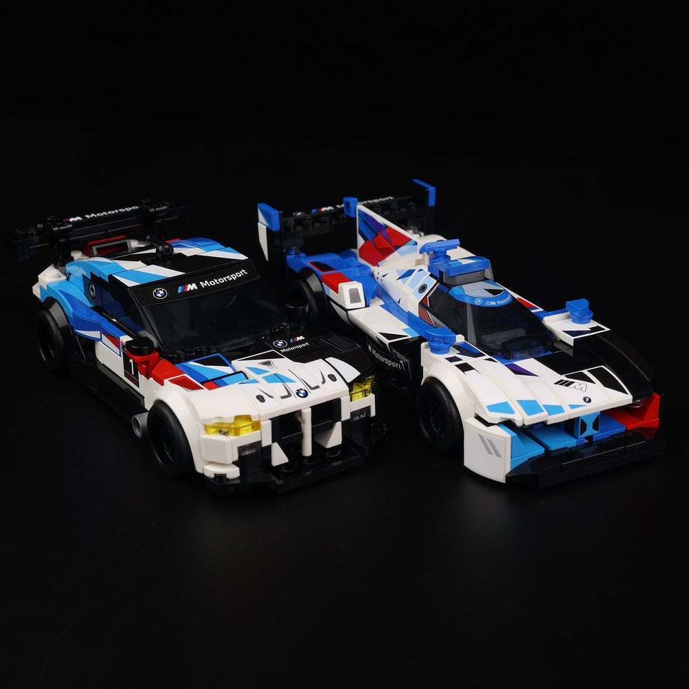 LED light kit compatible with LEGO® BMW M4 GT3 & BMW M Hybrid V8 Race Cars Set #76922 — product photo 2