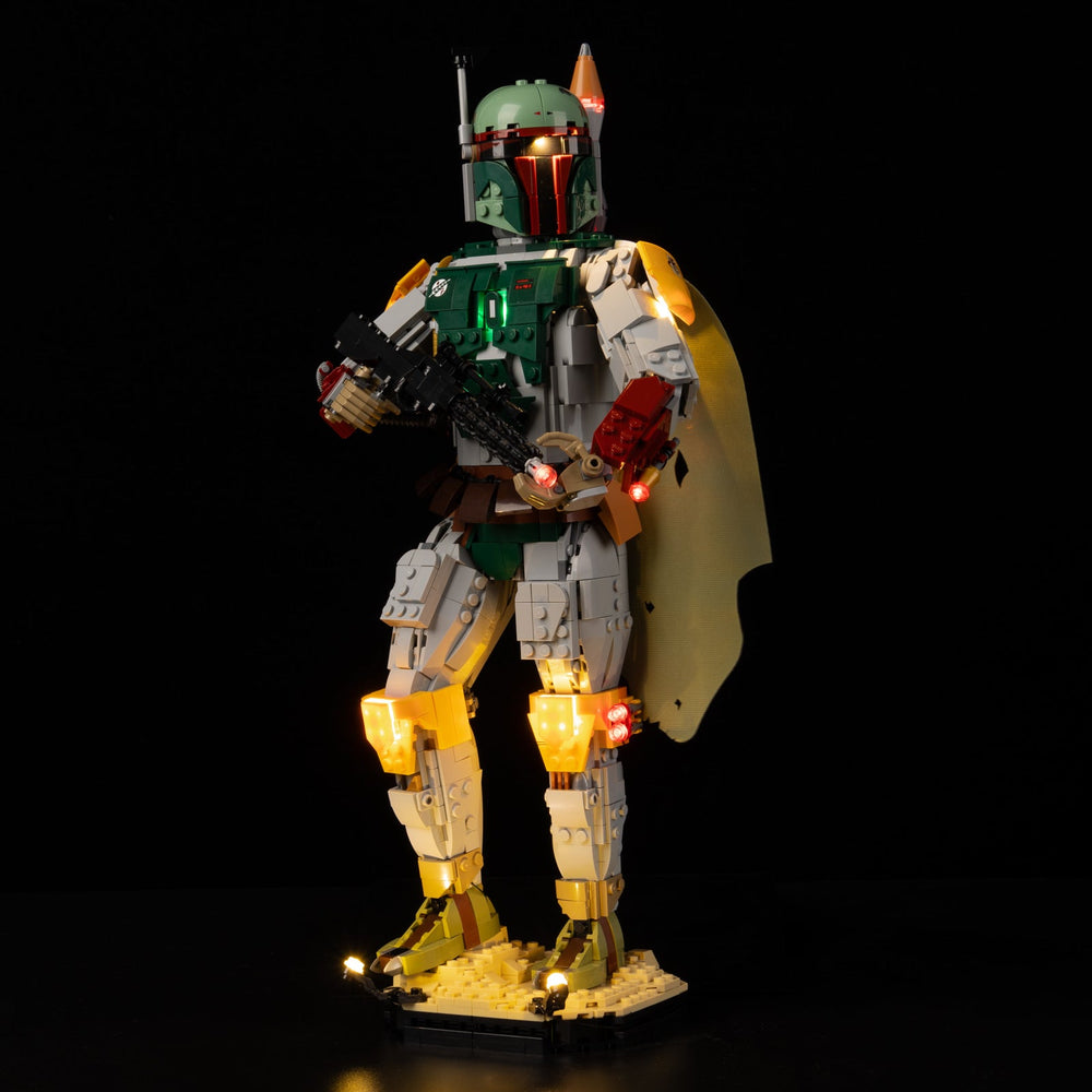 LED light kit compatible with LEGO® Boba Fett™ Set #75455 — product photo 1