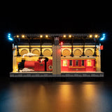 LED light kit compatible with LEGO® Book Nook: Hogwarts™ Express Set #76450 — product photo 3