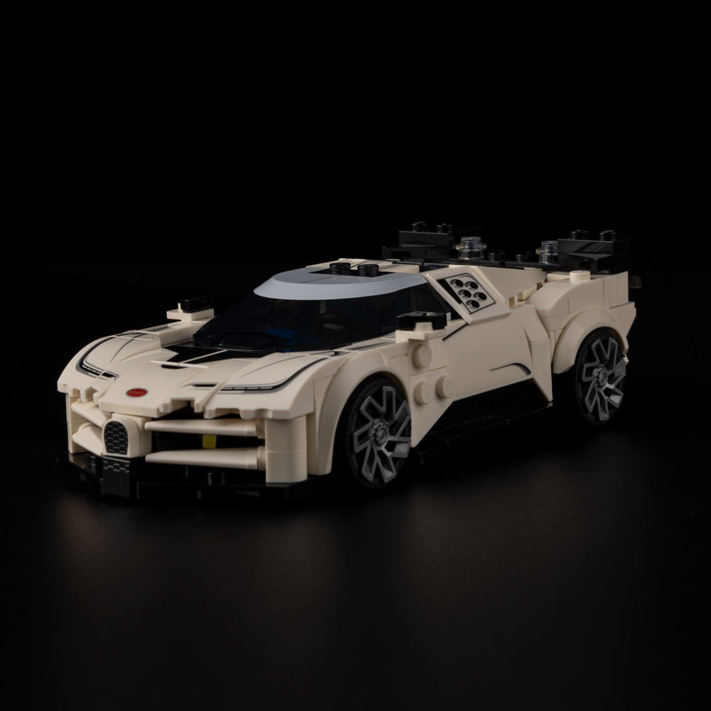 LED light kit compatible with LEGO® Bugatti Centodieci Hyper Sports Car Set #77240 — product photo 2
