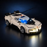 LED light kit compatible with LEGO® Bugatti Centodieci Hyper Sports Car Set #77240 — product photo 6