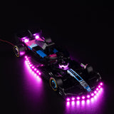 LED light kit compatible with LEGO® BWT Alpine F1® Team A524 Race Car Set #77248 — product photo 5