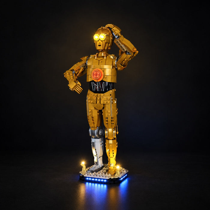 LED light kit compatible with LEGO® C-3PO™ Set #75398 — product photo 4