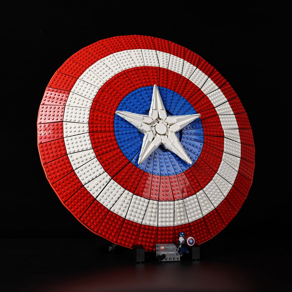 LED light kit compatible with LEGO® Captain America's Shield Set #76262 — product photo 2