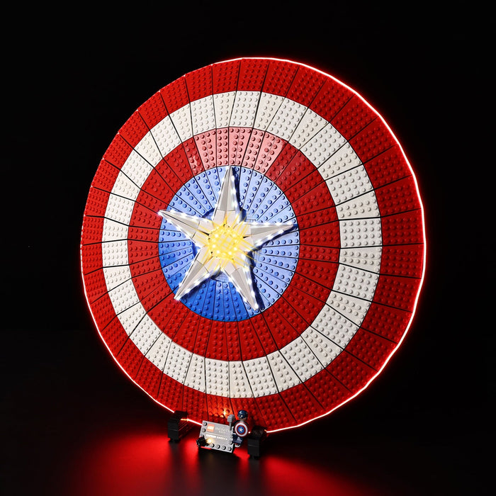 LED light kit compatible with LEGO® Captain America's Shield Set #76262 — product photo 3