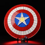 LED light kit compatible with LEGO® Captain America's Shield Set #76262 — product photo 5