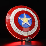 LED light kit compatible with LEGO® Captain America's Shield Set #76262 — product photo 6