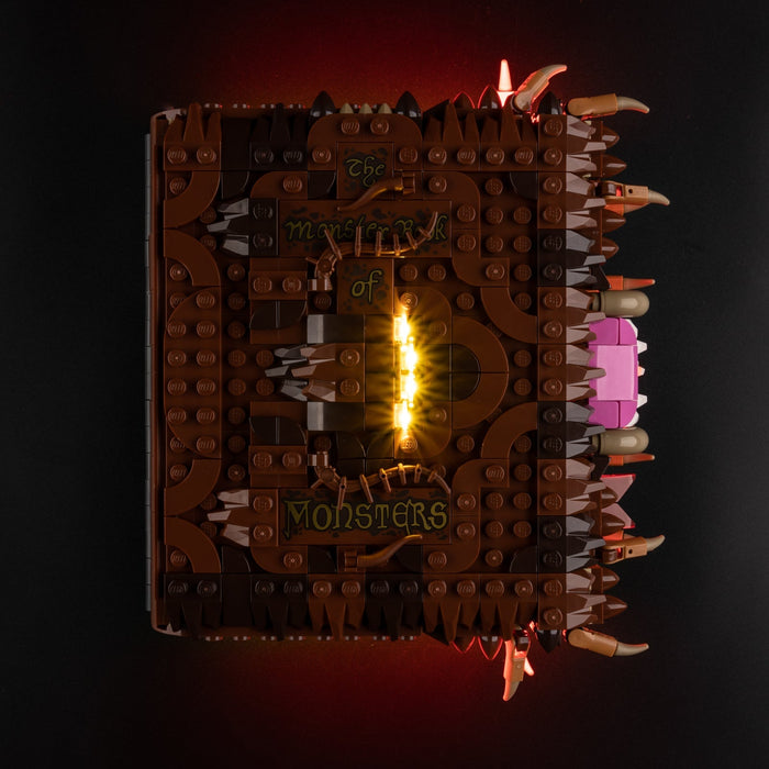 LED light kit compatible with LEGO® Chomping Monster Book of Monsters Set #76449 — product photo 3
