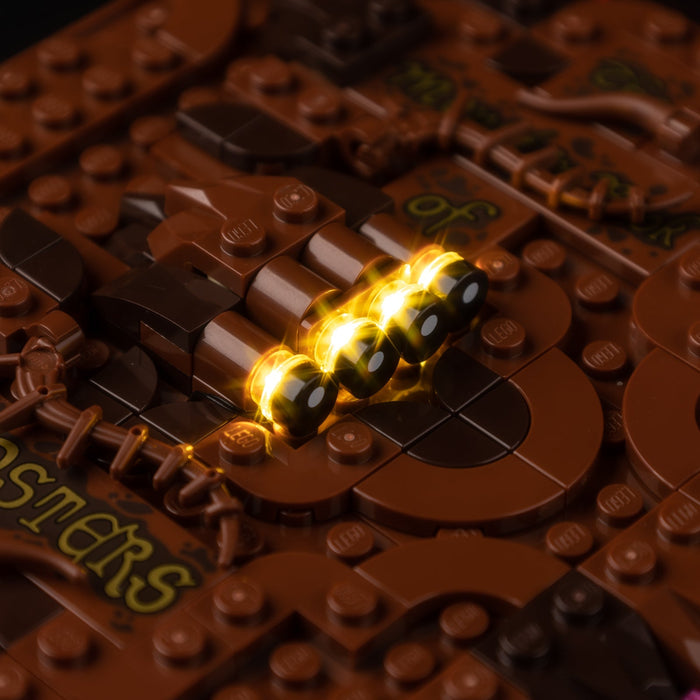 LED light kit compatible with LEGO® Chomping Monster Book of Monsters Set #76449 — product photo 4