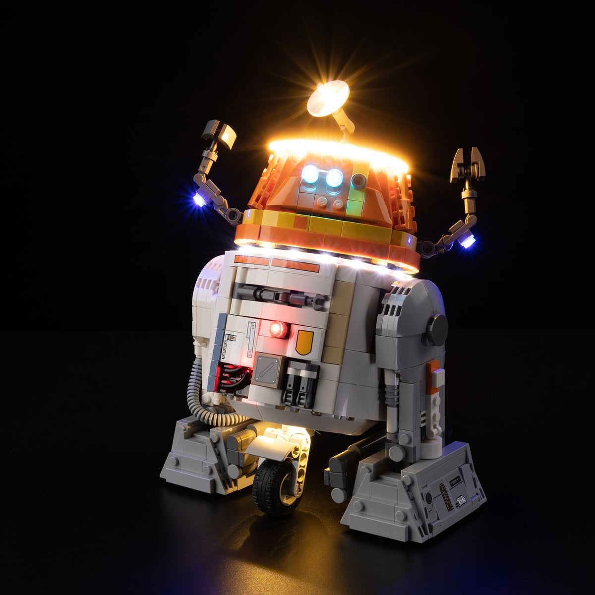 LED light kit compatible with LEGO® Chopper (C1-10P)™ Astromech Droid Set #75416 — product photo 1