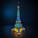 Multicolor light kit compatible with LEGO Eiffel Tower 10307 — Product view 6