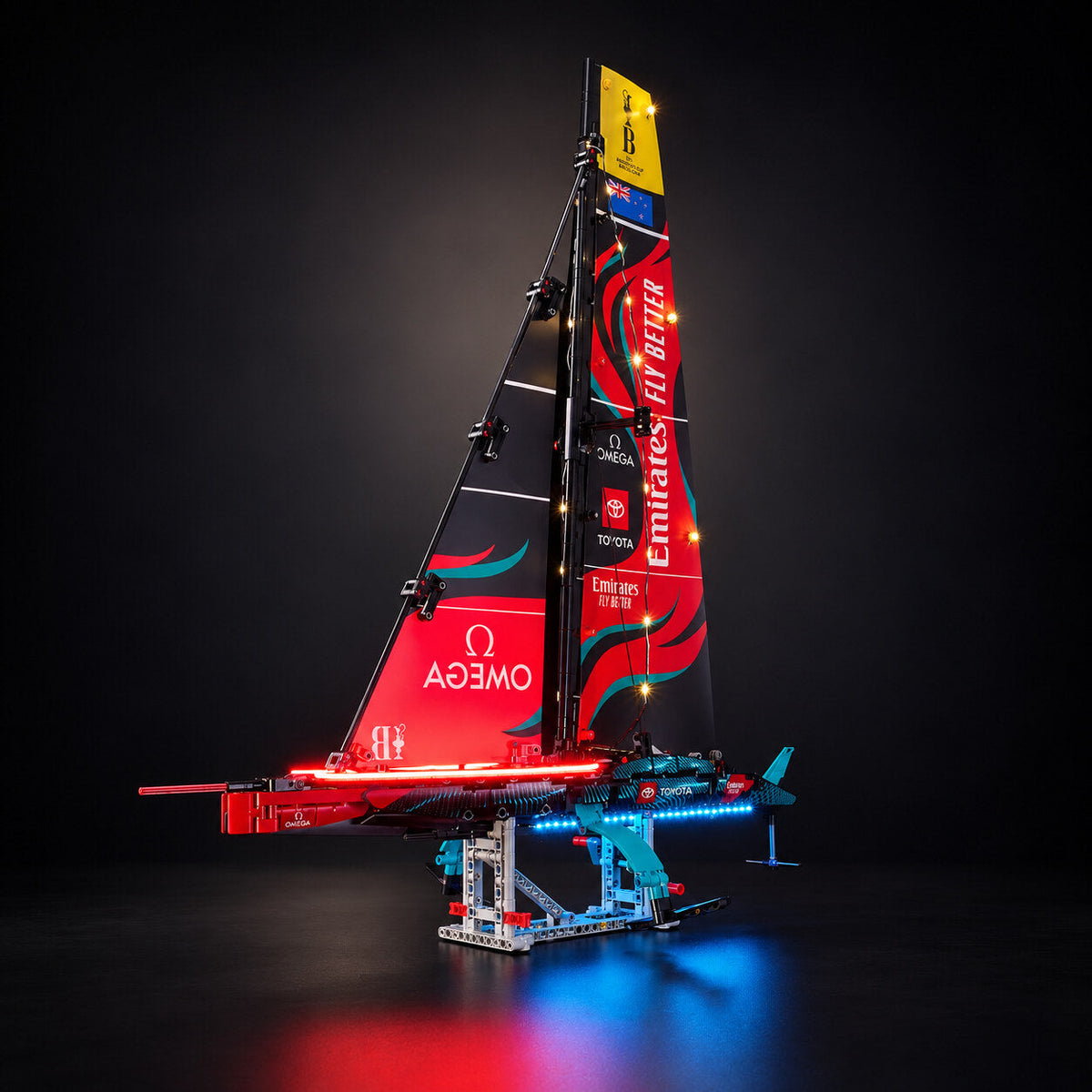 LED light kit compatible with LEGO® Emirates Team New Zealand AC75 Racing Yacht Set #42174 — product photo 1