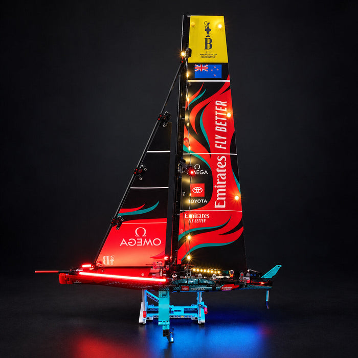 LED light kit compatible with LEGO® Emirates Team New Zealand AC75 Racing Yacht Set #42174 — product photo 3
