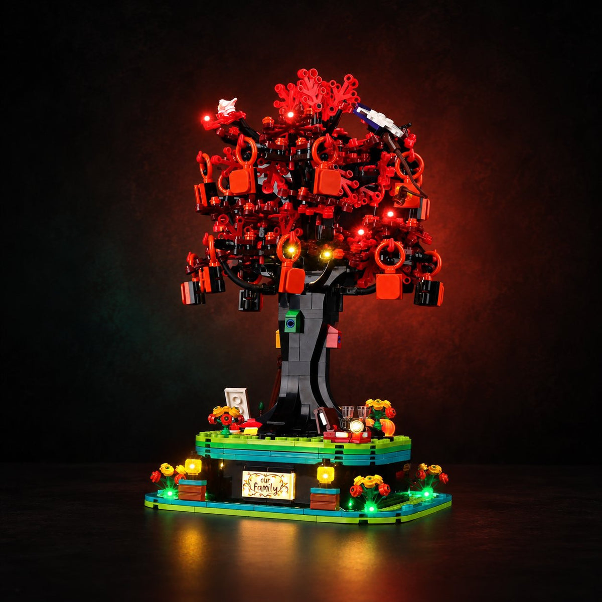 LED light kit compatible with LEGO® Family Tree Set #21346 — product photo 5