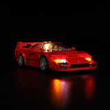 LED light kit compatible with LEGO® Ferrari F40 Supercar Set #76934 — product photo 3