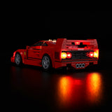 LED light kit compatible with LEGO® Ferrari F40 Supercar Set #76934 — product photo 5