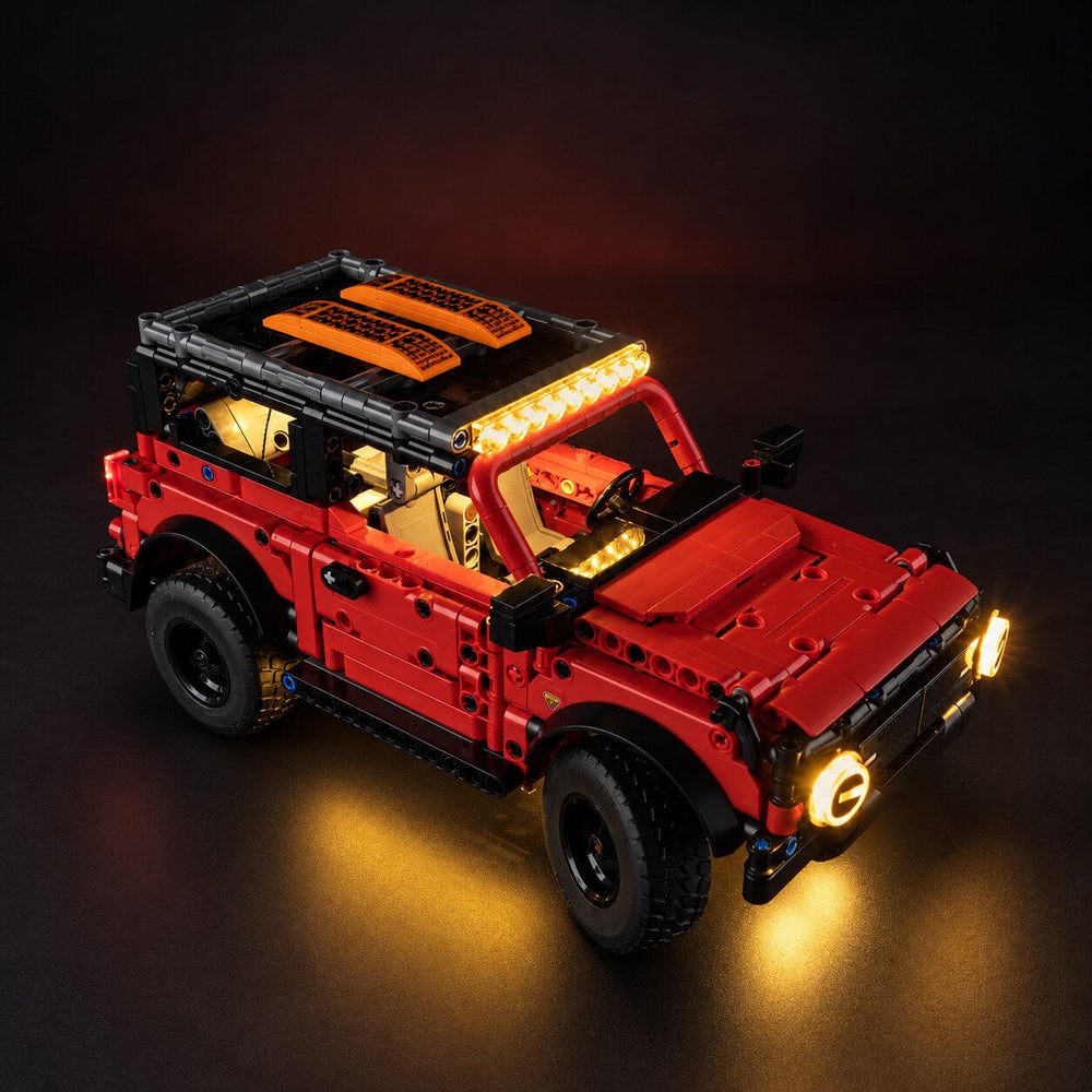 LED light kit compatible with LEGO® Ford Bronco® SUV Set #42213 — product photo 1
