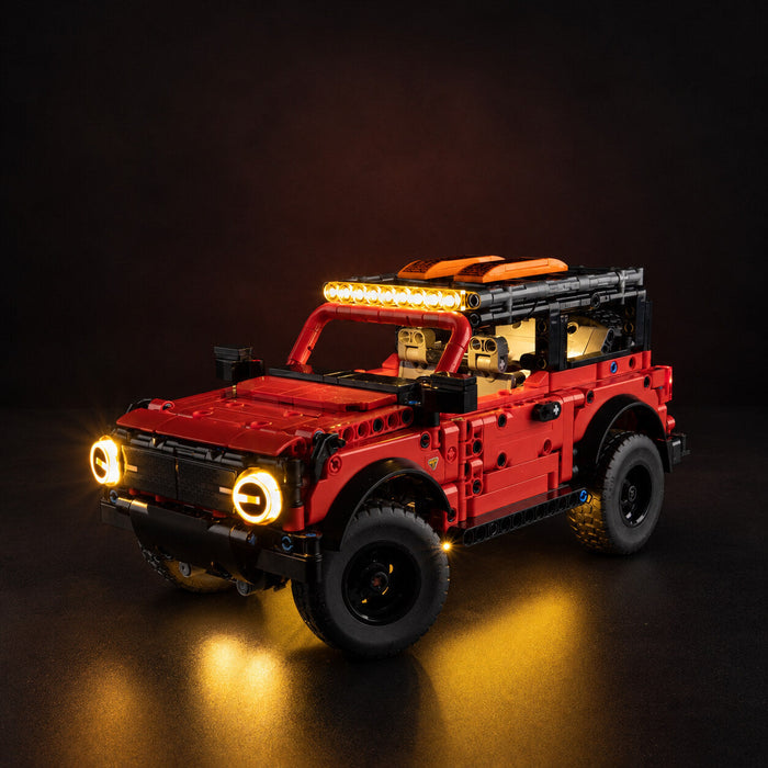 LED light kit compatible with LEGO® Ford Bronco® SUV Set #42213 — product photo 3