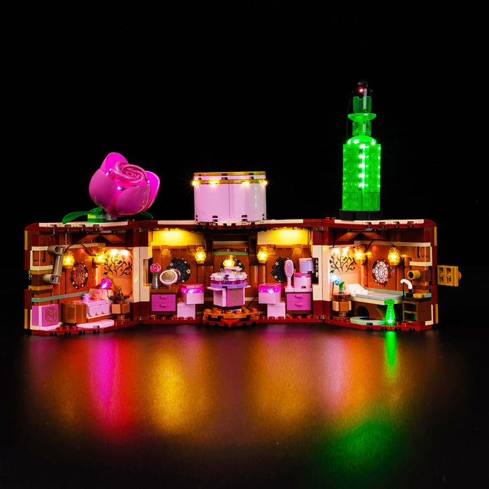 LED light kit compatible with LEGO® Glinda & Elphaba's Dormitory Set #75683 — product photo 1