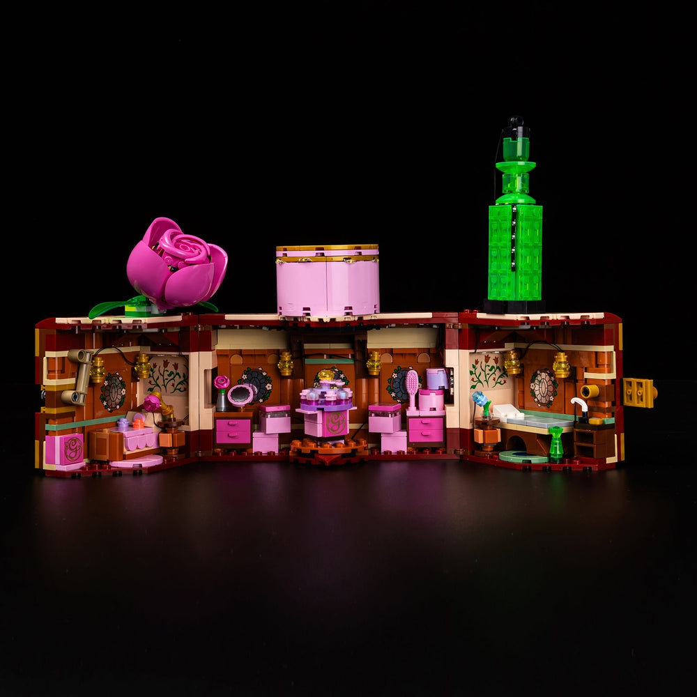 LED light kit compatible with LEGO® Glinda & Elphaba's Dormitory Set #75683 — product photo 2