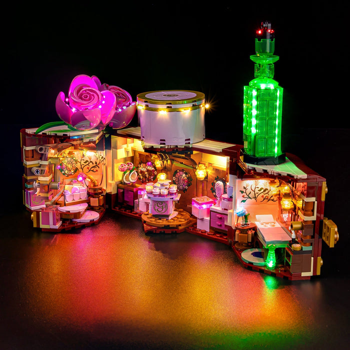 LED light kit compatible with LEGO® Glinda & Elphaba's Dormitory Set #75683 — product photo 3