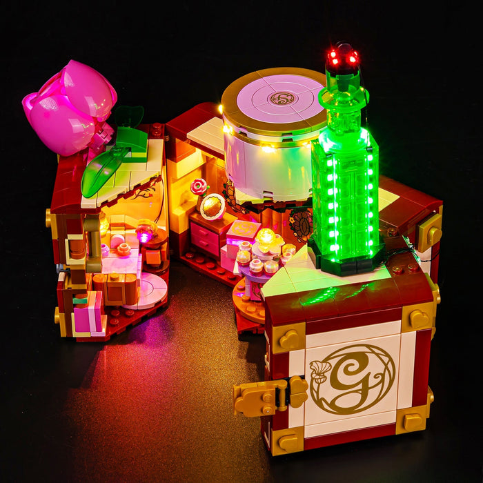 LED light kit compatible with LEGO® Glinda & Elphaba's Dormitory Set #75683 — product photo 4