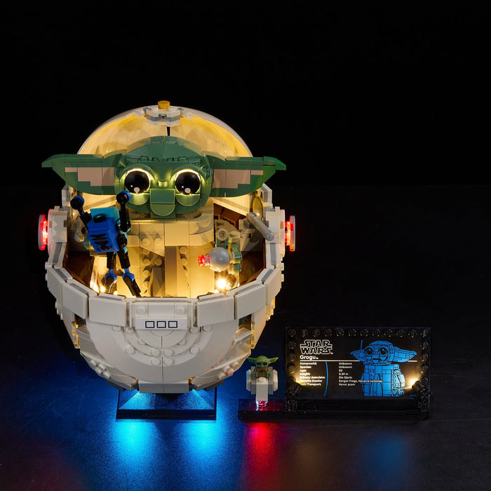 LED light kit compatible with LEGO® Grogu™ with Hover Pram Set #75403 — product photo 3