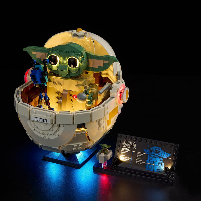 LED light kit compatible with LEGO® Grogu™ with Hover Pram Set #75403 — product photo 4