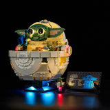 LED light kit compatible with LEGO® Grogu™ with Hover Pram Set #75403 — product photo 6