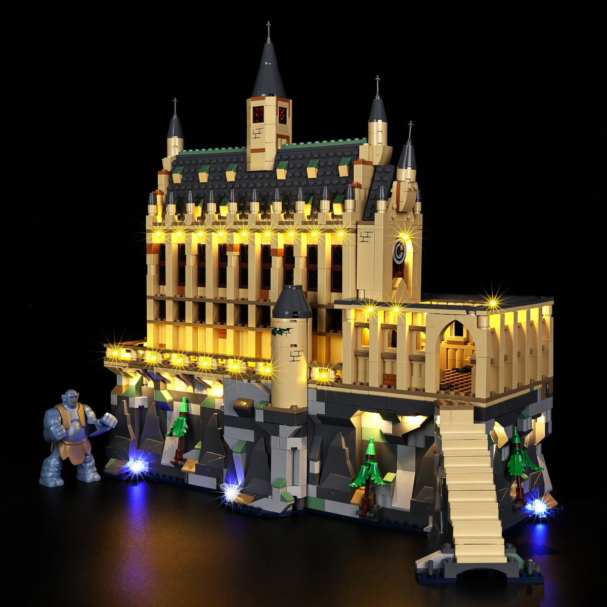 LED light kit compatible with LEGO® Hogwarts™ Castle: The Great Hall Set #76435 — product photo 6
