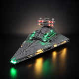 LED light kit compatible with LEGO® Imperial Star Destroyer™ Set #75394 — product photo 3
