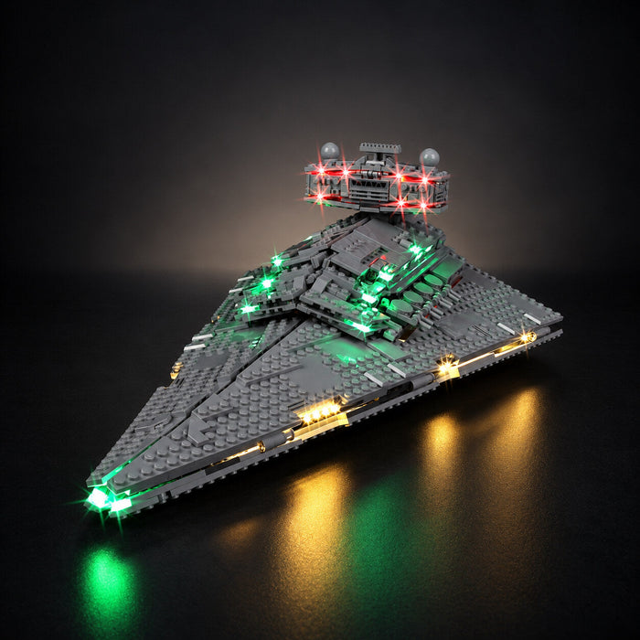 LED light kit compatible with LEGO® Imperial Star Destroyer™ Set #75394 — product photo 3