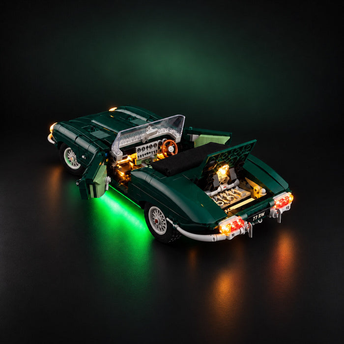LED light kit compatible with LEGO® Jaguar E-Type Set #11381 — product photo 2