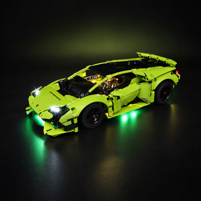 LED light kit compatible with LEGO® Lamborghini Huracan Tecnica Set #42161 — product photo 1