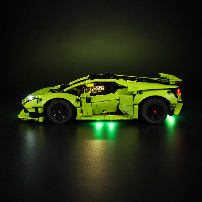 LED light kit compatible with LEGO® Lamborghini Huracan Tecnica Set #42161 — product photo 3