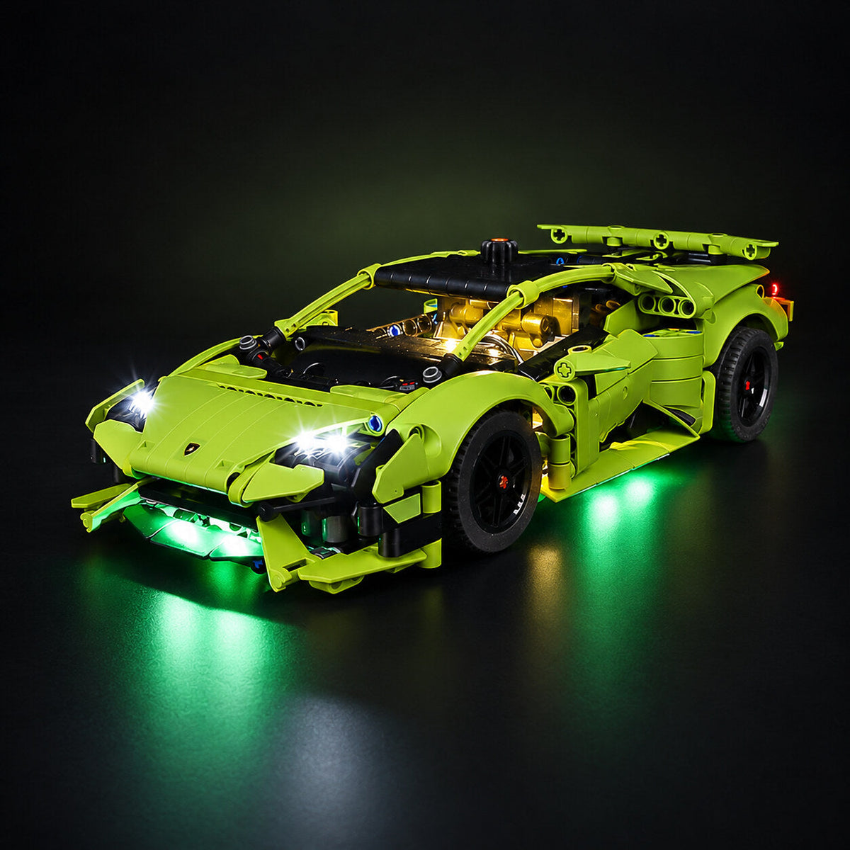 LED light kit compatible with LEGO® Lamborghini Huracan Tecnica Set #42161 — product photo 4