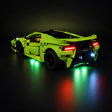 LED light kit compatible with LEGO® Lamborghini Huracan Tecnica Set #42161 — product photo 5