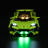 LED light kit compatible with LEGO® Lamborghini Huracan Tecnica Set #42161 — product photo 6