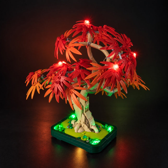 LED light kit compatible with LEGO® Japanese Red Maple Bonsai Tree Set #10348 — product photo 4