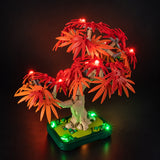 LED light kit compatible with LEGO® Japanese Red Maple Bonsai Tree Set #10348 — product photo 5