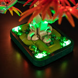LED light kit compatible with LEGO® Japanese Red Maple Bonsai Tree Set #10348 — product photo 6