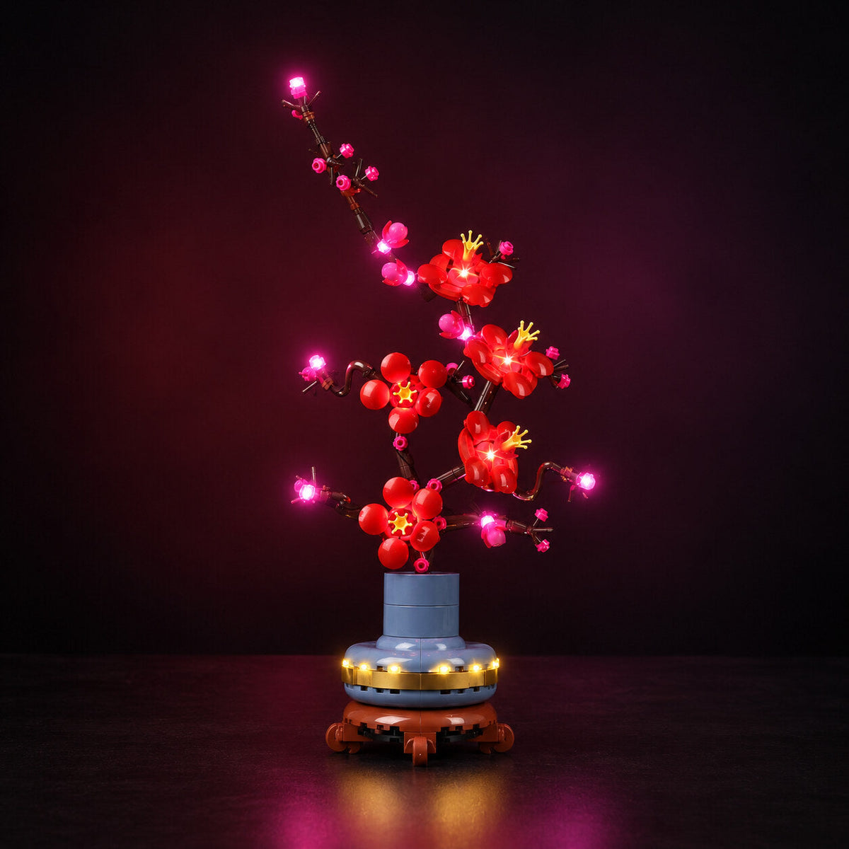 LED light kit compatible with LEGO® Plum Blossom Set #10369 — product photo 1