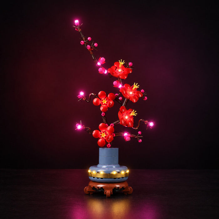 LED light kit compatible with LEGO® Plum Blossom Set #10369 — product photo 1