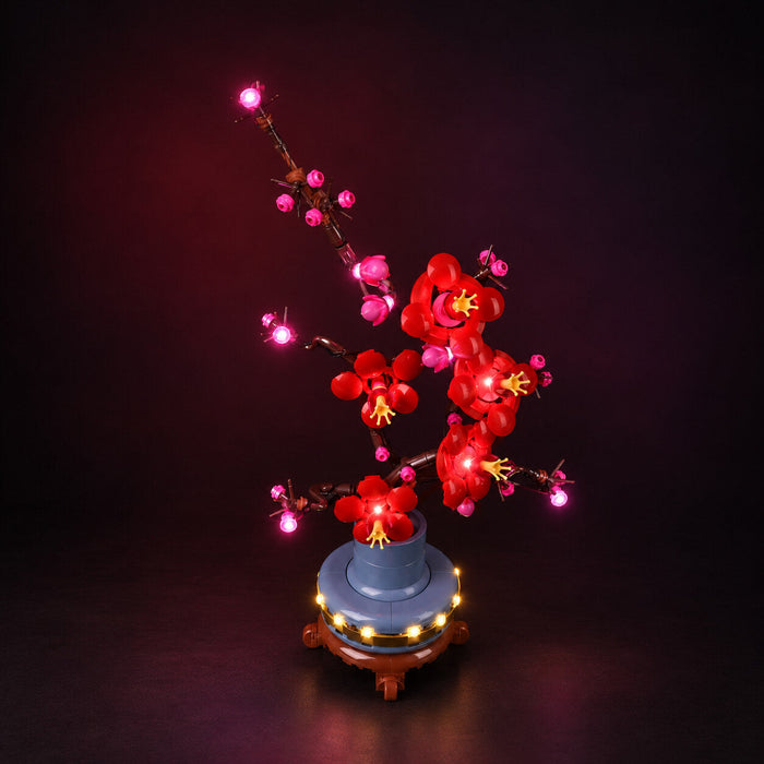 LED light kit compatible with LEGO® Plum Blossom Set #10369 — product photo 4