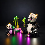 LED light kit compatible with LEGO® Wild Animals Panda Family Set #31165 — product photo 5