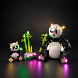 LED light kit compatible with LEGO® Wild Animals Panda Family Set #31165 — product photo 6