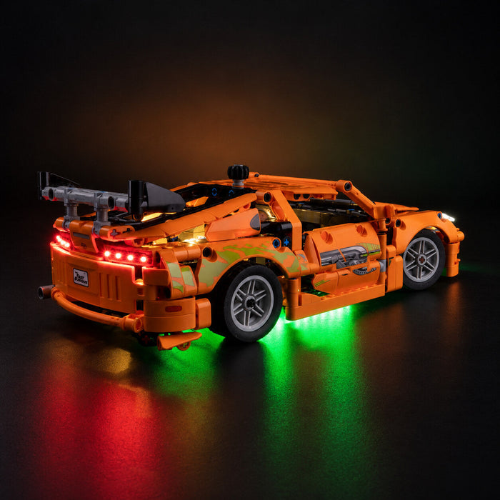 LED light kit compatible with LEGO® Fast and Furious Toyota Supra MK4 Set #42204 — product photo 4